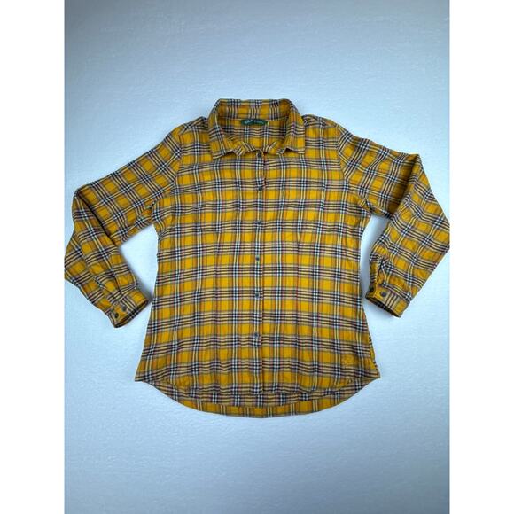 Woolrich Tops - Woolrich “amber” cotton flannel womens size M